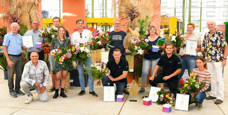 Winnaars Limonium, Aster, Dahlia en Nerine bekend