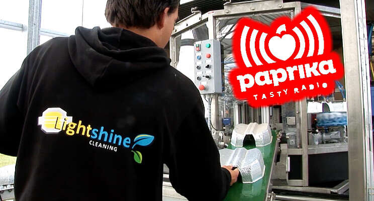 Morgen op Paprika Tasty Radio: Lightshine Cleaning