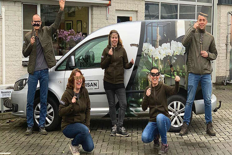 Team helpt Artisan Orchids om zich te verbeteren