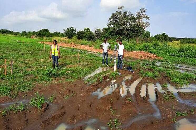 Bouw high tech kas begonnen in Ghana